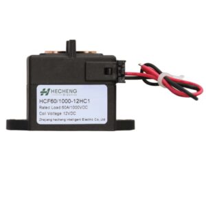 HCF100/1000-12/24/48HC1 High Voltage DC Contactor Relay 100A 450VDC - Specify Coil  12/24/48Vdc  - Approval - cURus
