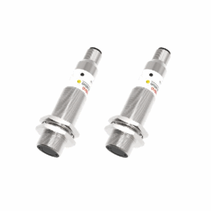 PR18-TM10A-E2 Sensor Photo, Through beam (emitter) Nickel-copper alloy Range 10m M18 Infrared light, 2 wire AC20-250V   M12 connector cULus