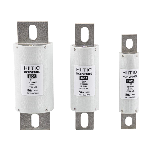 HCHVF1000-250A-51R High Voltage DC Fuse 1000V 250A 50kA, 51mm diam
