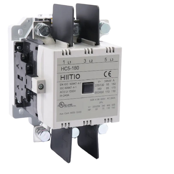 HC5-180-110V AC Contactor, 180A 3 Pole 110VAC Coil 150HP@600V