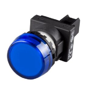A20P-1BEQHS Pilot lamp, Flush type (c/w marking plate) LED 110v ac/dc, Blue