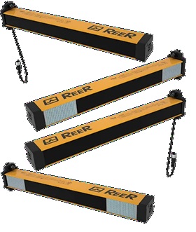 1390805 MA T4P TRX Set of Muting Arms, T-Logic (Entry-Exit), 4 Parallel Beams