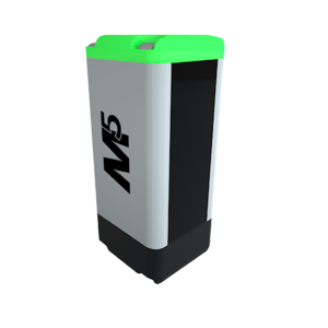 1250910 M5 A  Multibeam Photocell, A coding, M12 5-pole pigtail (90cm)