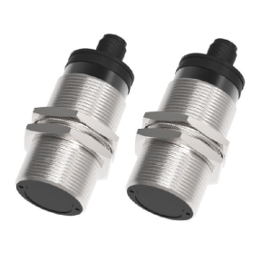PR30-TM20ATC-E2 Sensor Photo, Through beam (receiver + emitter) Nickel-copper alloy Range 20m M30 Infrared light AC20-250V AC 2 wire NC M12 connector cULus