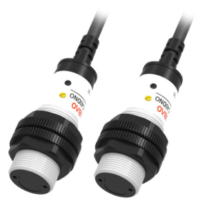 PR18S-TM10ATC Sensor Photo, Through beam (receiver + emitter) PBT Range 10m M18 Infrared light, 2 wire, AC20-250V AC2 wire NC 2m cable cULus