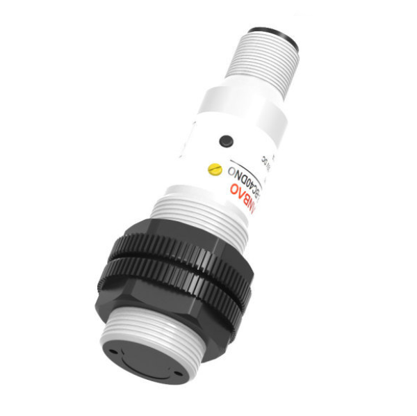 PR18S-BC40DPC-E2 Sensor Photo, Diffuse reflection PBT Range 40cm M18 Infrared light DC10-30V PNP NC M12 connector cULus