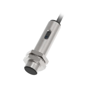 PR12-BC15DNC Sensor Photo, Diffuse reflection Nickel-copper alloy Range 15cm M12 Infrared light DC10-30V NPN NC 2m cable cULus