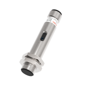 PR12-BC15DNC-E2 Sensor Photo, Diffuse reflection Nickel-copper alloy Range 15cm M12 Infrared light DC10-30V NPN NC M12 connector cULus