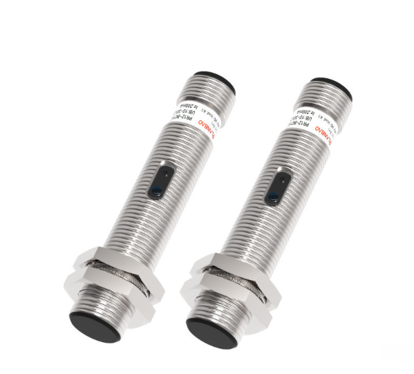 PR12-TM5DPO-E2 Sensor Photo, Through beam (receiver + emitter) Nickel-copper alloy Range 5m M12 Infrared light DC10-30V PNP NO M12 connector cULus