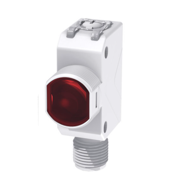 PSR-PM3DNBR-E2 Sensor Photo, Polarized reflection ABS Range 4m Small square+M18 Red LED DC10-30V NPN NO+NC M12 connector cULus