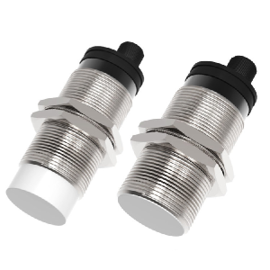 CR30CF10ATC-E2 Capacitive Sensor Cylindrical M30 Standard  sensing  10mm (adjustable) AC2 wire NC Flush AC20-250V Nickel-copper alloy M12 connector cULus