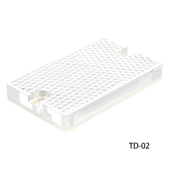 TD-02 Sensor Reflector 65 x 40mm wide with 2 side mounting holes