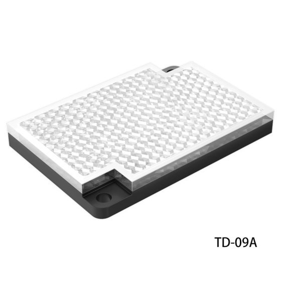 TD-09A Sensor Reflector 60 x 41mm wide with 2 cormer mounting holes
