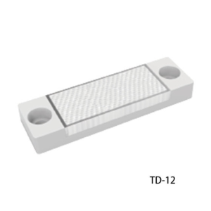 TD-12 Sensor Reflector 60 x 18mm wide with 2 mounting holes