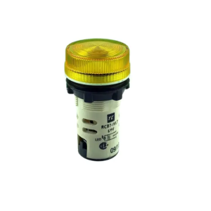 RCB7-IVL78-120vac LED Pilot Lamp Yellow 22mm CSA Approved