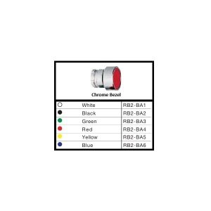 RB2-BA1  Push Button SPRING RETURN FLUSH TYPE (WHITE)