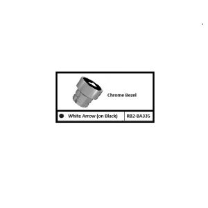 RB2-BA335  PUSH BUTTON FLUSH TYPE WITH PREMARKING WHITE ARROW